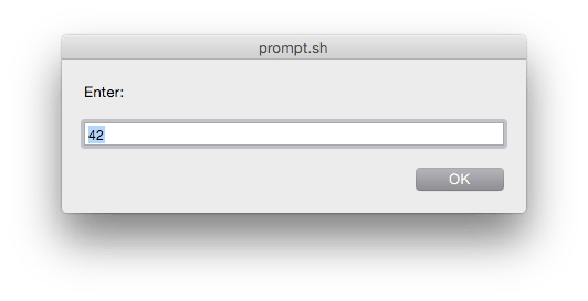 AppleScript prompt